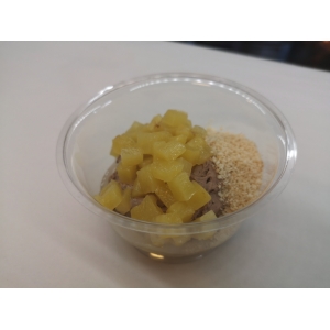 chocolademousse met gemarineerde ananas chocolademousse met gemarineerde ananas