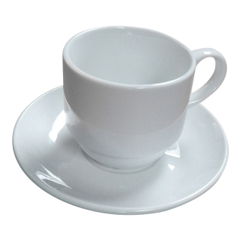 koffie kop en schotel