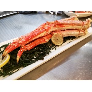 Hoofdgerecht: King krab tengels