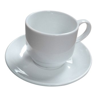 koffie kop en schotel